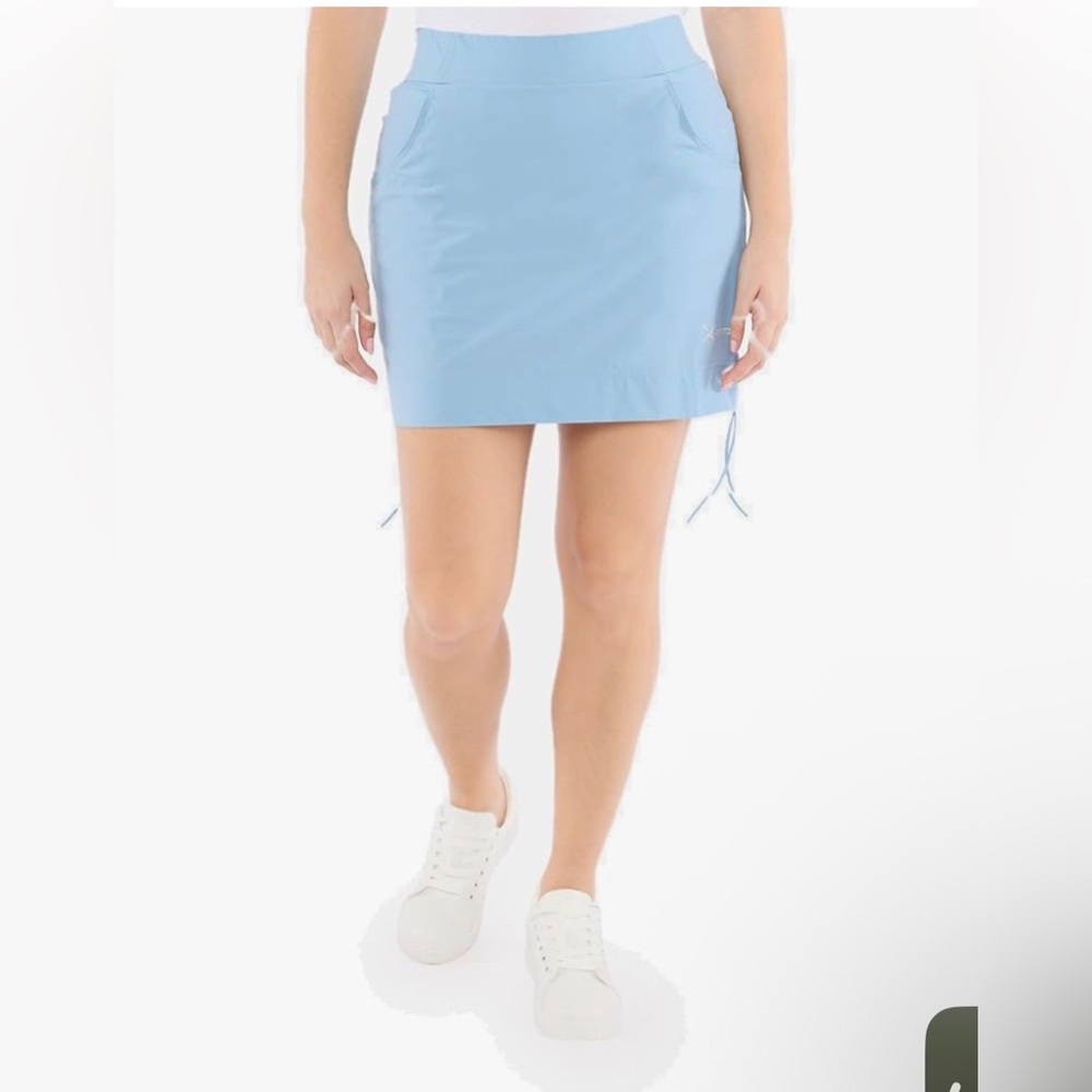 Arctix Light Blue Athletic Skort with Side Pockets